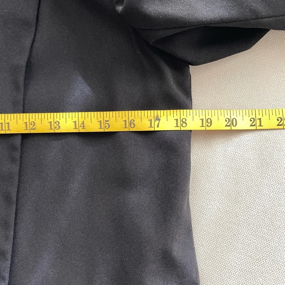 Black Cardigan Blazer - Like New - Picture 7 of 8